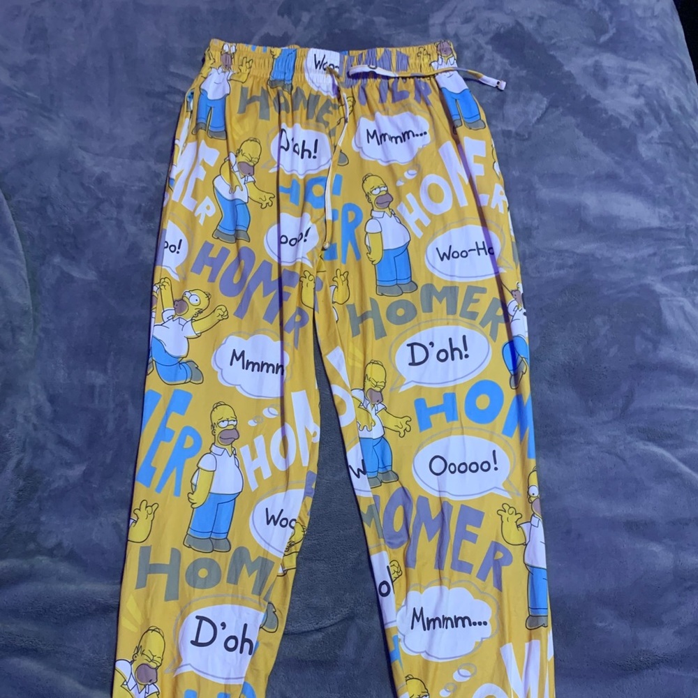 The Simpsons pajama pants